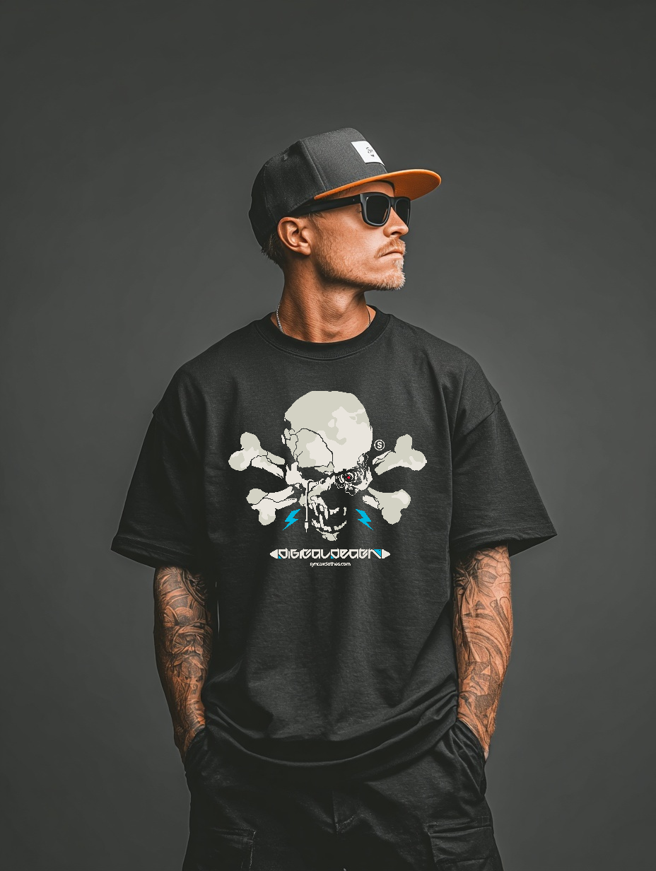 Digital Death - Unisex Organic Cotton T-shirt