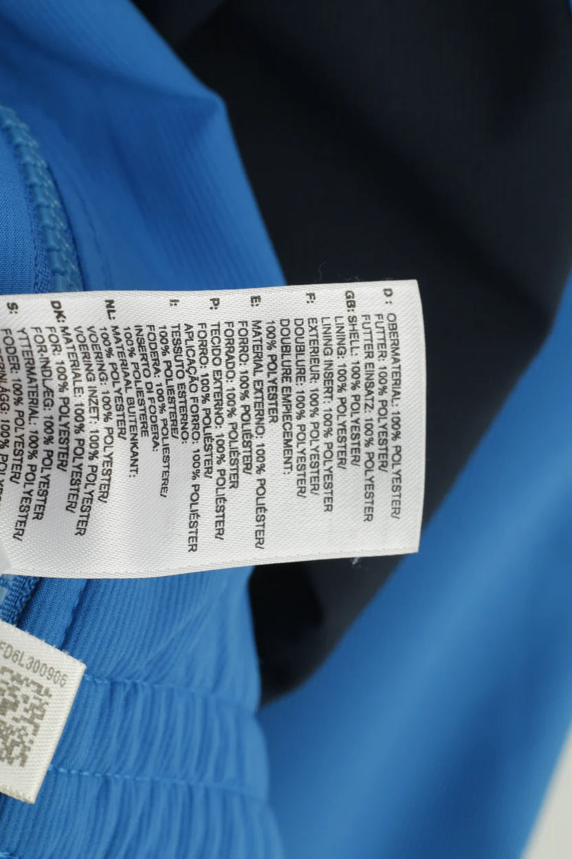 Archive Adidas Track Jacket | 90s-Era Color Block Shell | Blue | Men's M / L