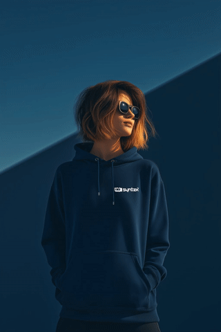 Syntax Chip: Operator's Eco Hoodie