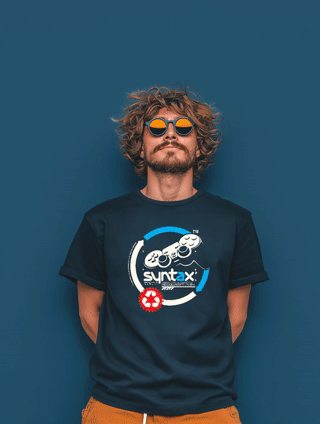 Syntax Gamepad Recycle - Organic Cotton Unisex T-Shirt