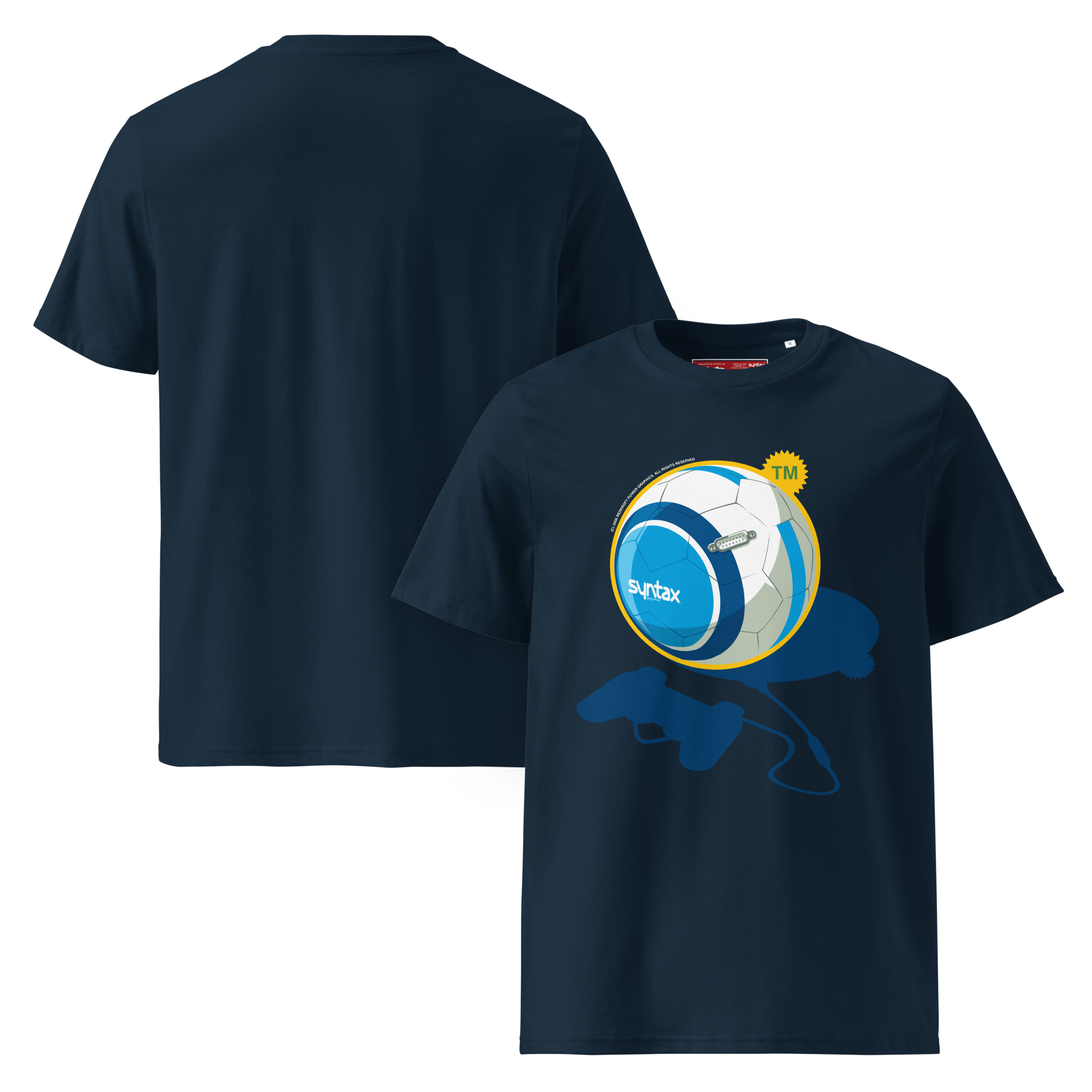 Syntax Ball – Unisex Organic Cotton T-shirt gaming